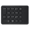 Zunate Wireless Numeric Keypad for Laptop - 18-Key Mini Number Pad with Mute, Stable 10m Connection, Compatible with PC/Desktop (Black) view 1
