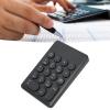 Zunate Wireless Numeric Keypad for Laptop - 18-Key Mini Number Pad with Mute, Stable 10m Connection, Compatible with PC/Desktop (Black) view 4
