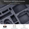 Lykus Titan MM420 Waterproof Hard Case for DJI Mini 4 Pro/Mini 3 Pro, Goggles 3/2/Integra, RC Motion 3/2, DJI RC2/RC/RC-N2/N1 and Accessories [CASE ONLY] view 4