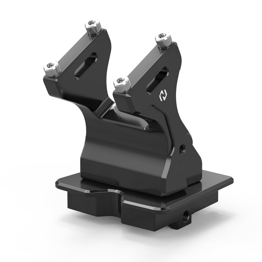 NICECNC Aluminum Motorcycle GPS Mount Bracket Compatible with 390 Adventure 2020-2024, 790/890 Adventure R/S/Rally 2019-2022, Compatible with Husqvarna Norden 901 2022-2023, Black