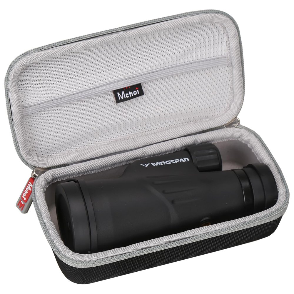 Mchoi Binoculars Case Fits for Gosky 12x55 High Definition Monocular/Wingspan Optics Explorer High Powered 12X50 Monocular, Case Only