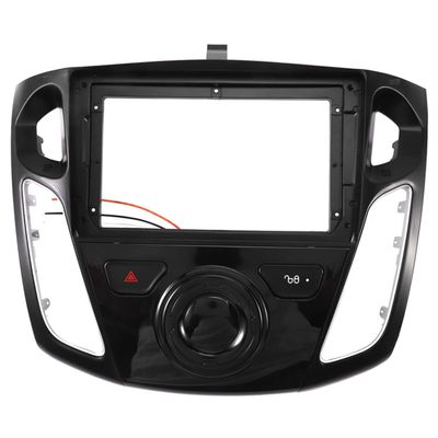 Beuiouer 9 Inch Car Radio Fascia Dash Trim Kit for Focus 3 2012-2017 Stereo DVD Player Refitting Frame