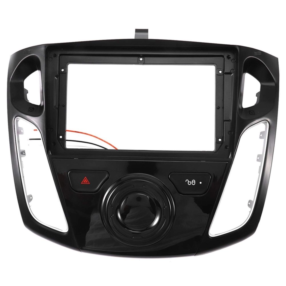 Beuiouer 9 Inch Car Radio Fascia Dash Trim Kit for Focus 3 2012-2017 Stereo DVD Player Refitting Frame