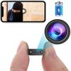 Smallest Wireless WiFi Battery Camera,HD1080P Security Camera,Baby Monitor with Video Recording Live Feed Night Vision,Motion Detection,Cloud Storage,Remote Viewing for Security with iOS Android APP view 1