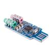 Beuiouer 2Pcs Free Driver USB Sound Card CM108 USB Sound Card Chip Blue, 500203734 view 3