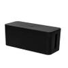 Beuiouer Cable Management Box Cord Organizer Box Power Strip Surge Protector Cover TV Cord Box for Home Office, Black, 500083797 view 1