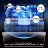 LGEOELIAS Blue Light Blocking Screen Protection Panel Eye Protection Filter Panel Monitor Screen Uv and Blue Light Filter Anti-Blue Light Widescreen Monitor Framesuspended Hanging, 20 inches view 4