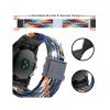 26 22mm Nylon Strap Wristband Fit For Garmin/Fenix 7X 7 6X 6 Pro 5X 5 3HR Fit For Forerunner 955 Quick Release Bracelet(Starry flower color,26mm Width) view 2