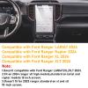 Abodvu Compatible with Ford Ranger Screen Protector 2024,Ranger LARIAT/XLT/XL/Raptor Tempered Glass Touchscreen Protector 12 Inches,High Definition 9H Hardness Anti-Fingerprint,1 PC view 3