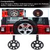 1280 * 720 Pixels car Rear View Backup Camera Replacement for Jeep Wrangler Willys Unlimited Sahara Spare tire Rubicon 2007-2015 Parking Reverse Vehicle Camera Waterproof view 4