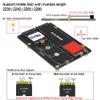 Geekworm X1005 PCIe to Bottom Dual M.2 HAT NVMe SSD PCIe Peripheral Board for Raspberry Pi 5 Support M.2 2230/2242/2260/2280 SSD view 3