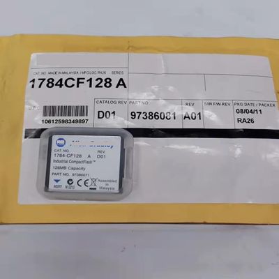 1784-CF128 Memory Card, ControlLogix, CompactFlash, 128 MB Memory, for ControlLogix Controllers 1PCS New