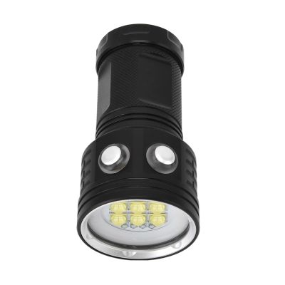 Zerodis LED Diving Flashlight Portable 328ft Photography Light for Underwater Scenes