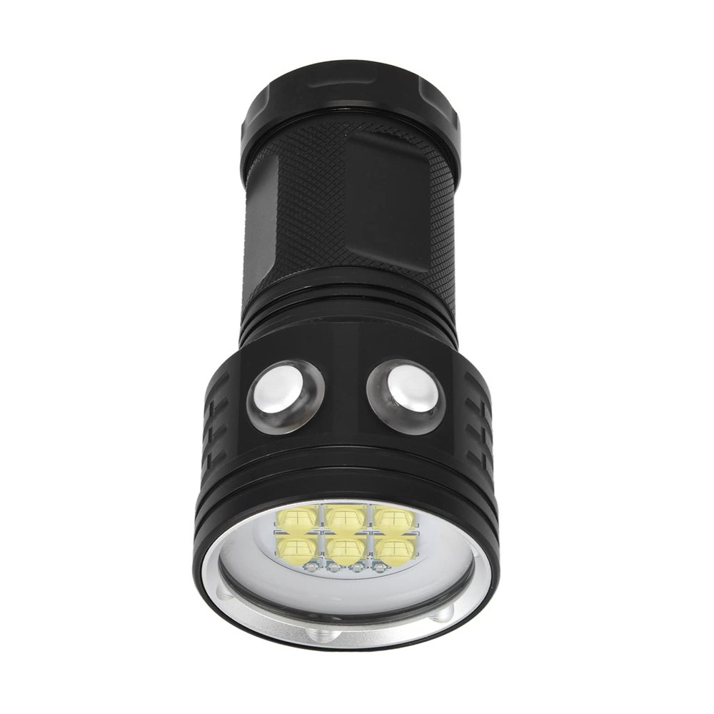 Zerodis LED Diving Flashlight Portable 328ft Photography Light for Underwater Scenes
