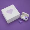 Denash Heart Shaped Earbuds, Cute Earbuds Fast Pairing for Girls Women for Outdoor Gym Sports (#5) view 2