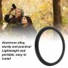 Filter Adapter Ring, Lens Filter Adapter Ring Aluminum Alloy Reducing Ring Step Up Converter Camera Filter Accessories for CPL ND Close Up Camera Lens (55-58mm) view 2