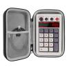 GEEKRIA Numeric Keypad Carrying Case, Compatible with 8BitDo Retro 18 Mechanical Numpad, EPOMAKER EK21 Number Keyboard, Portable Number Pad Travel Bag (Dark Grey) view 1