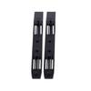 Beuiouer 2 Pair Hard Drive Rails Chassis Cage Accessories Drive Bay Slider Plastic Rails for 3.5 to 5.25 Hard Drive Tray, Black, 500222113A1 view 4