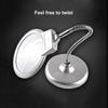 10 Times HD Magnifier Desktop Old Man Reading Mirror LED Light 20 Times Portable Microscope Enlarged Mirror view 3