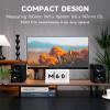 Edifier M60 Multimedia Speaker Bluetooth 5.3, 66W RMS, Hi-Res Audio & Hi-Res Wireless Audio, LDAC,3" Mid Bass & 1" Tweeter, USB-C & Aux Inputs, Compact Desktop Speaker  Black view 3