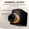 Edifier M60 Multimedia Speaker Bluetooth 5.3, 66W RMS, Hi-Res Audio & Hi-Res Wireless Audio, LDAC,3" Mid Bass & 1" Tweeter, USB-C & Aux Inputs, Compact Desktop Speaker  Black view 4