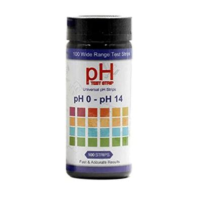 Beuiouer Soil PH Test Strips 100 Strips Soil Tester 0-14 PH Soil Test, Soil PH Test Strips, Plant Tester for Soil, PH Test Strips