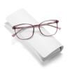 XIAOBENGE Blue Light Blocking Glasses Round Frame Anti Eyestrain Anti UV Computer Gaming Eyeglasses (Purple) view 1