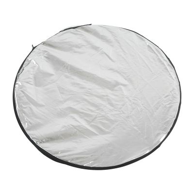 5 in 1 Reflector for Photography, Portable Collapsible Light Reflector, Multi Photo Disc Reflector, with Storage Bag, 5 Colors Translucent, Silver, Gold, White and Black (60cm)