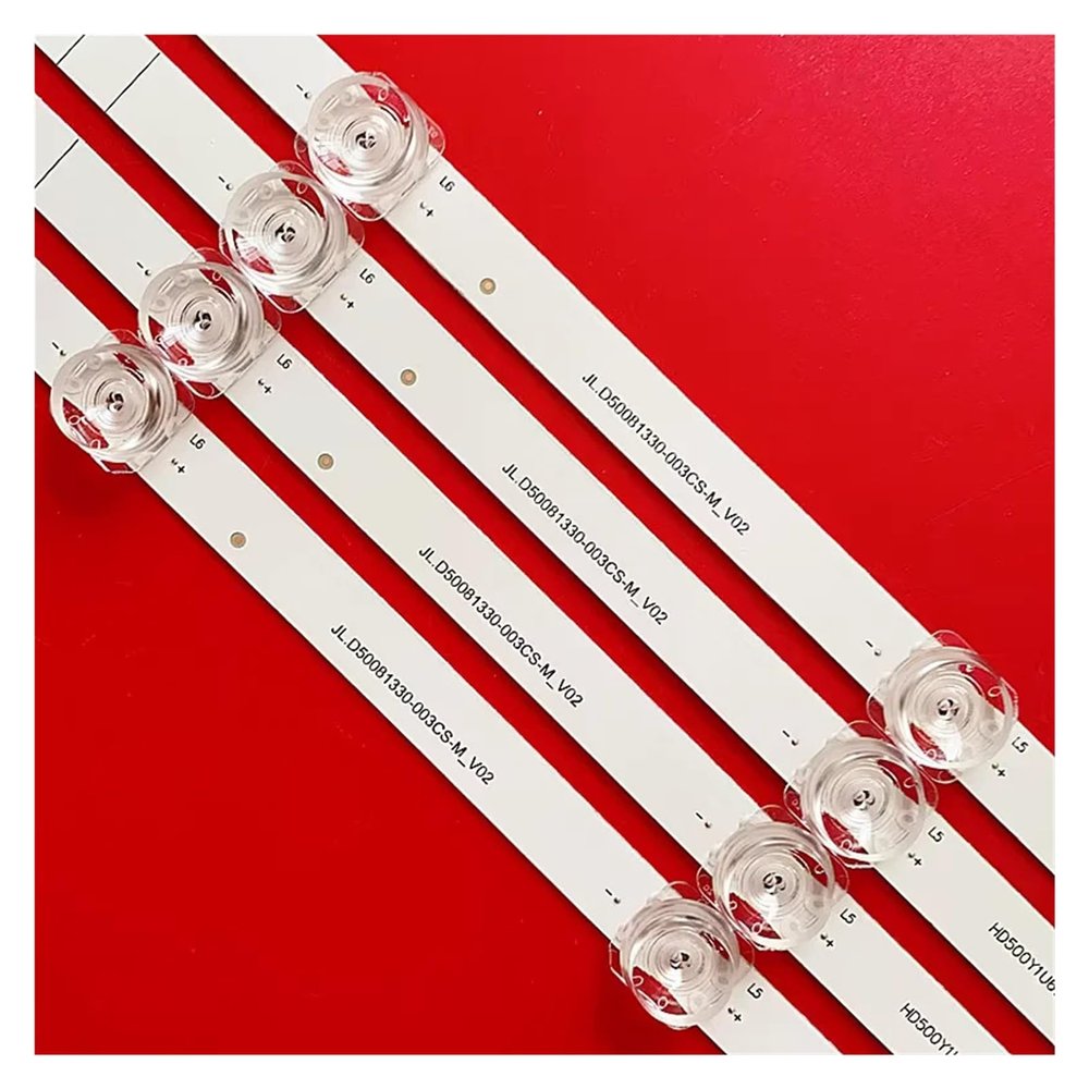 CHOLLOVA LED Backlight Strip 8LED for 50A6G 50A6GX3 50A6GX 50R6E4 50C350KU HD500Y1U51-T0L2 SVH500AH2 SVH500AG1 BD500Y1U-LB51L2