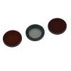 3 Pack Lens Filters Set, ND8 ND16 CPL Filter Kit, for 3S Action Camera, with Storage Case view 1