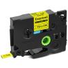 Esaytool 30 Pack HSE-631 HSE631 HS631 Heat Shrink Tube Cable Tubing Label Tape 11.7mm Black on Yellow 0.46inch x 4.9ft Use for Brother PT-D210 PT-D400 PT-E300 PT-E500 PT-P750WVP Label Maker Printer view 1