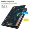 for Kindle Scribe Case for Kindle Scribe Cover 10.2 inch Lightweight Protective PU Leather Smart Stand Cover with Auto Wake Sleep Tablet Case for Kindle Scribe 2022 - Planet Galaxy view 3