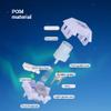 KAILH Box Aurora ICE Cream Pro DIY Custom Mechanical Keyboard Gaming Switches 5Pins Linear Full POM Keyboard Switch (70) view 4