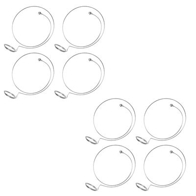 Geuxe 8Pcs Cord Holders, Magnifier Loupe Holder Watchmakers, Loupe Lens Headband, Jewellers Eyeglass Holder Heads Band