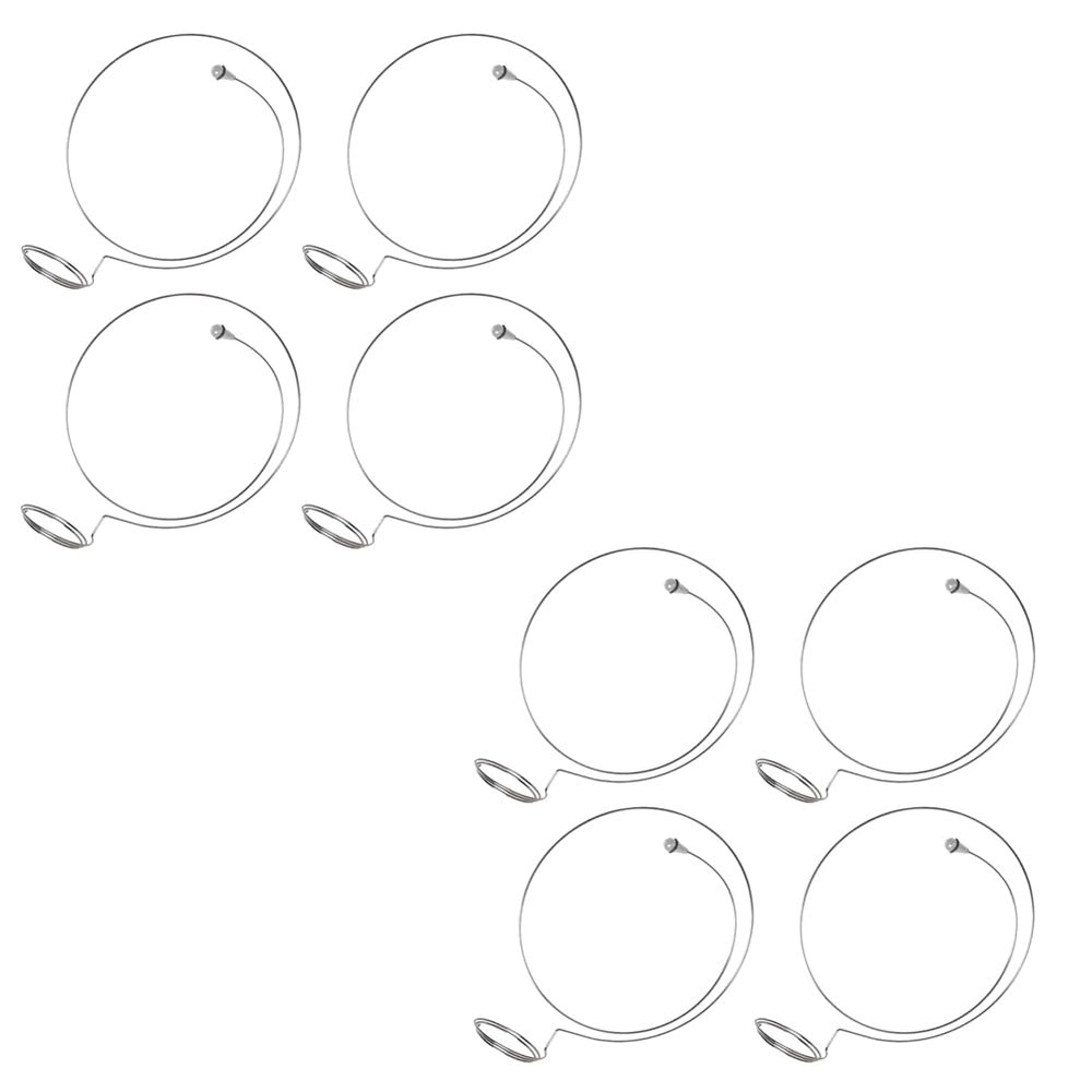 Geuxe 8Pcs Cord Holders, Magnifier Loupe Holder Watchmakers, Loupe Lens Headband, Jewellers Eyeglass Holder Heads Band