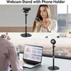 AceTaken Heavy-Duty Webcam Stand, 18-inch Desktop Webcam Tripod Holder Compatible with Razer Kiyo Pro Ultra 4K,Kiyo Pro,Kiyo X,Kiyo 1080p Webcams view 4