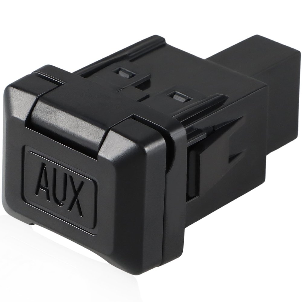 EVRBUL Aux Port Audio Input Jack Auxiliary Input Adapter Compatible with Honda CR-V 2009-2011 Civic 2006-2011 Replace#: 39112-SMA-003 39112-SNA-A01