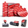 3M VHB Double Sided Adhesive Sticky Pads for Dash Cam 4PCS, 2.83" Square & 2.2" Round Heat-Resistant Heavy Duty Mounting Tape Kit, Universal Car Windshield Sticker for GPS/DashCamera Suction Cup Mount view 1