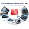 3M VHB Double Sided Adhesive Sticky Pads for Dash Cam 4PCS, 2.83" Square & 2.2" Round Heat-Resistant Heavy Duty Mounting Tape Kit, Universal Car Windshield Sticker for GPS/DashCamera Suction Cup Mount view 4