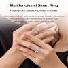 Smart Ring for Men Smart Ring for Women Ladies Smart Ring Fitness Ring Fitness Tracker for Men Waterproof Sleep Heart Rate Monitor Health Ring Pedometer Step Counter Compatible with ios Android Phones view 4