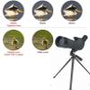 High Power Binoculars, Hd Monocular Telescope Zoom 20-60X60 Bird Watch Scope LLL High Power Binoculars for Hunting Silver for indoor/outdoor view 4
