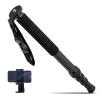 SIRUI Carbon Fiber Monopod for cameras, 65" Compact Lightweight Travel Monopod, 6 Sections, Load up 15kg, included Phone Holder (AM-MDP01)