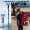 SIRUI Carbon Fiber Monopod for cameras, 65" Compact Lightweight Travel Monopod, 6 Sections, Load up 15kg, included Phone Holder (AM-MDP01) view 2