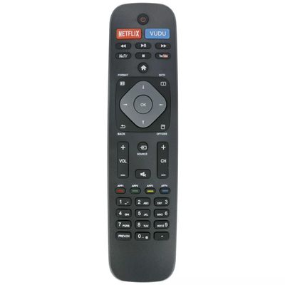 50PFL5602 Replacement Remote Control Compatible with Philips Smart TV Netflix Vudu YouTube Keys
