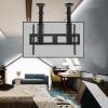 LCD TV Floor Stand - Electric TV Ceiling Mount, Height Adjustable TV Stand,With Memory Setting And Remote Control, Fits 55-120 Inch, Max VESA 1100*600mm, Two Installation Styles(730-1730mm) view 1