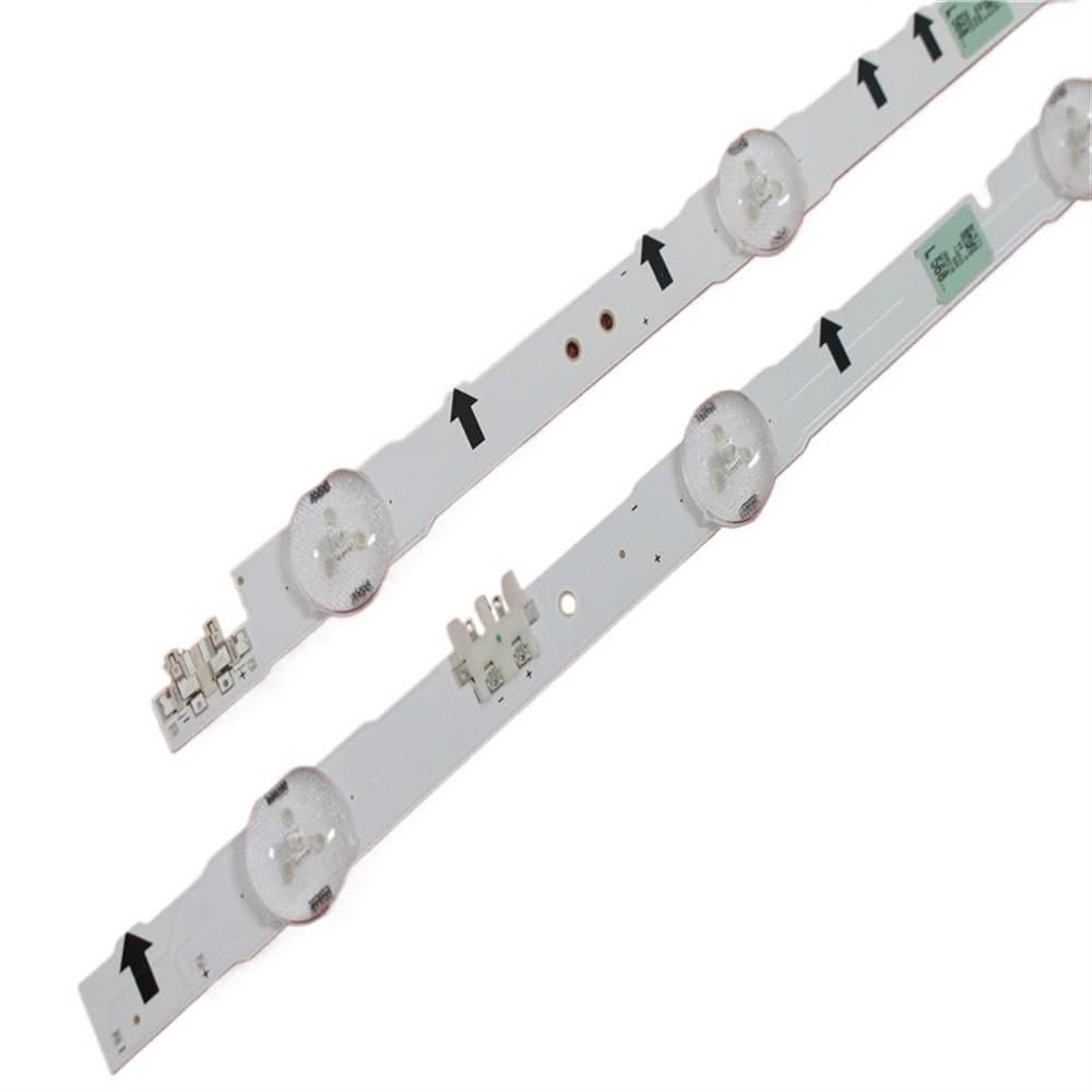 UFDIPLMY 12pcs LED Strip Compatible with Samsung 55" TV UE55J5600 UE55J5670 UE55J6202 UE55J6300 D4GE-550DCA-R3 BN96-30431A 7+5Lamp
