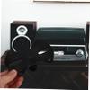 Abaodam Speaker Stands Pair Stable Speaker Bases Plastic Speaker Bracket for Desktop view 4