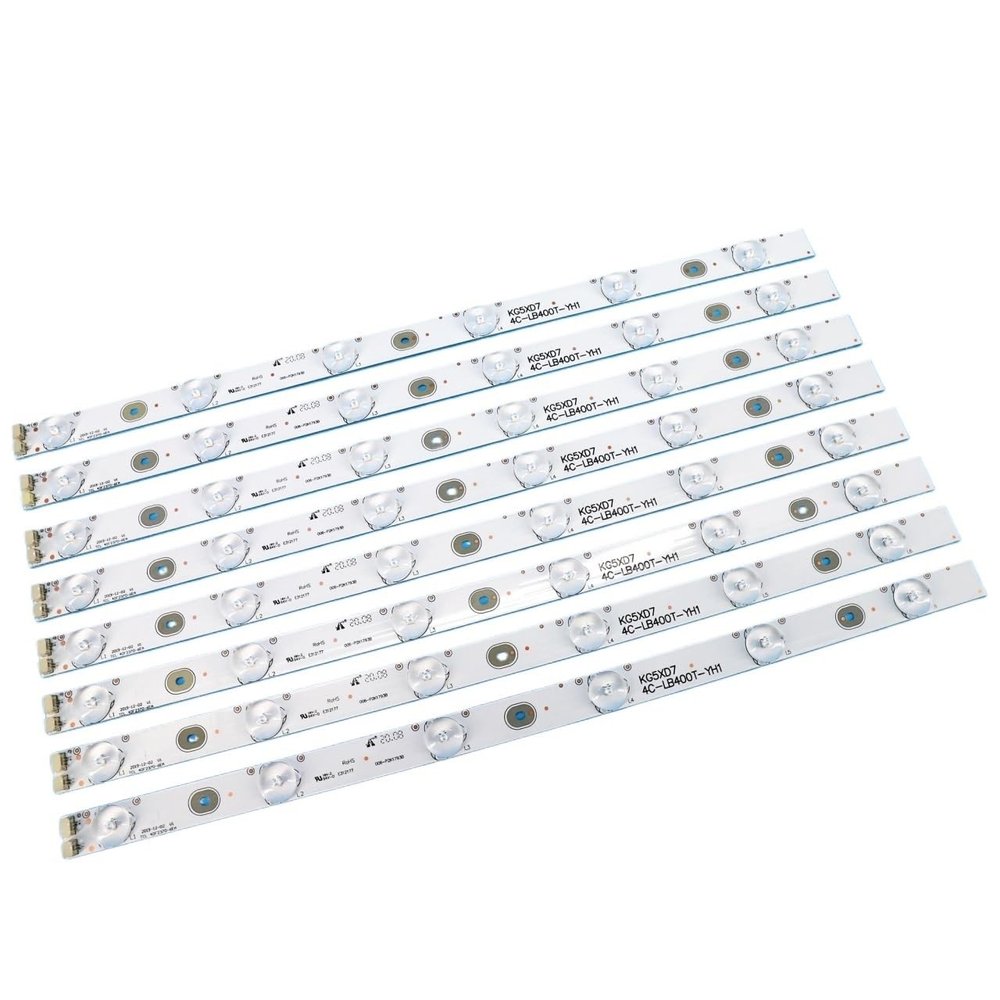 UFDIPLMY 8 PCS/Set 6LED LED Backlight Strip for TCL 40f2370 Toshiba Dl4061 40F2370-6EA E312177 006-P2K1793B NF5XE9 4C-LB400