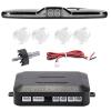 Car Parking Sensors Car Reverse Radar Kit Vehicle Parking Sensor System with 4 Parking Sensors Backup Radar with LED Distance Display Sound Warning Detection Radar view 1