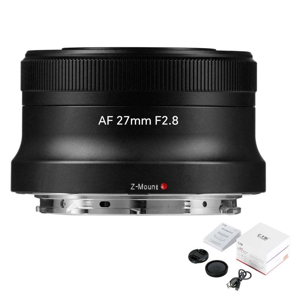 7artisans 27mm F2.8 Auto Focus Camera Lens for Nikon Z Mount,APS-C,Large Aperture,Prime,STM Auto Manual Focus Camera Lens for Z7II,Z6II,Z5,Z6,Z7,Z9,Z50